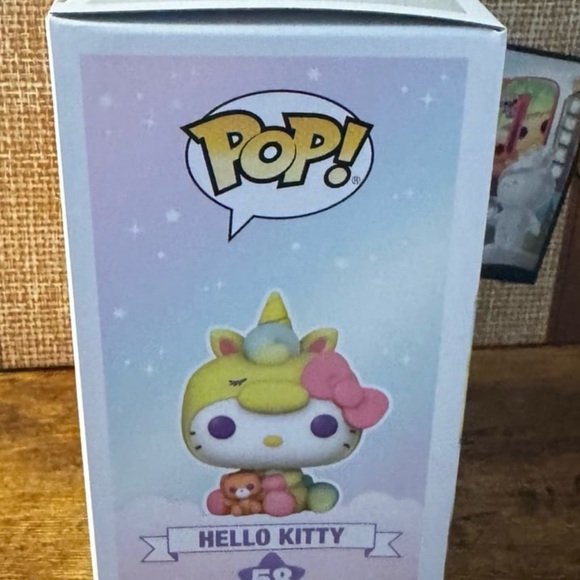 Funko Hello Kitty Unicorn Figure with Pink and Yellow Accents - Picture 2 of 5